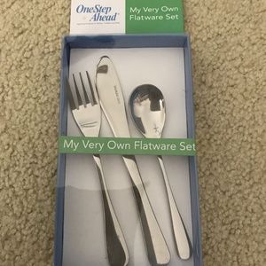 One Step Ahead "My Very Own Flatware Set" 3 pc set